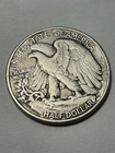 1946  WALKING LIBERTY SILVER HALF DOLLAR~US 50 CENTS ~OLD VALUE COIN.