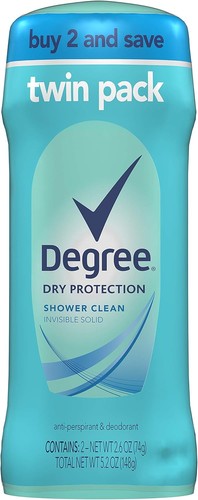 Degree Antiperspirant Deodorant 24 Hour Dry Protection Shower Clean Deodorant fo