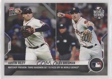 2021 Topps Now World Series Matchups Austin Riley Alex Bregman #WSM-5 7k6