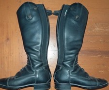 Stivali Equitazione Tattini Breton (Young) - Cuoio Nero