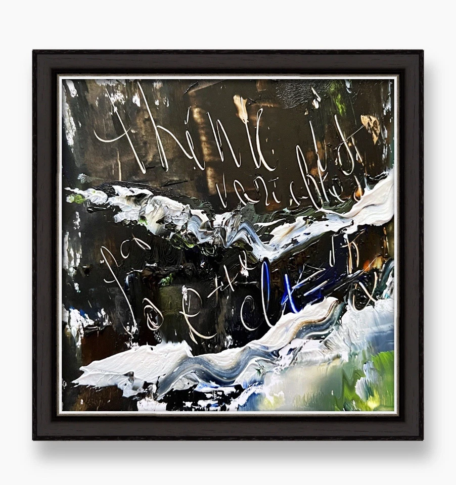 "Ecuaciones abstractas de arte matemático moderno para interiores inteligentes enmarcadas decoración original 6""" Foto 3 de 4