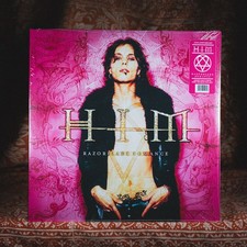 SEALED HIM Razorblade Romance PINK OPAQUE GALAXY vinyl love metal dark light LP