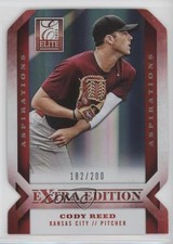 2013 Panini Elite Extra Edition Aspirations Die-Cut 182/200 Cody Reed #15 2vk