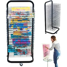 Art Drying Rack For Classroom | Functional & Mobile Paint Drying Rack | 25