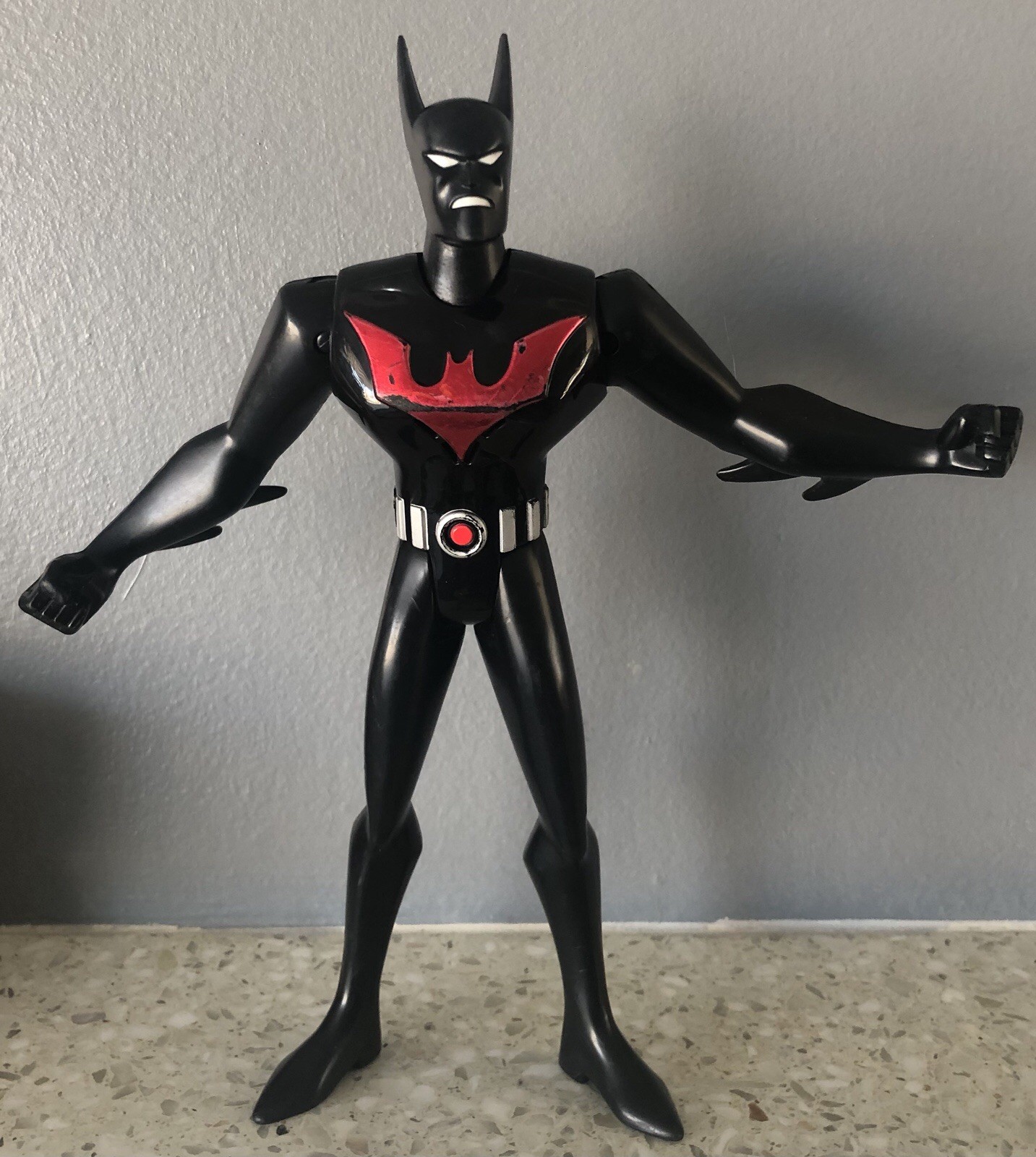 2000 Dc Rare Batman the Animated Series BATMAN BEYOND 11 inches tall/Talking