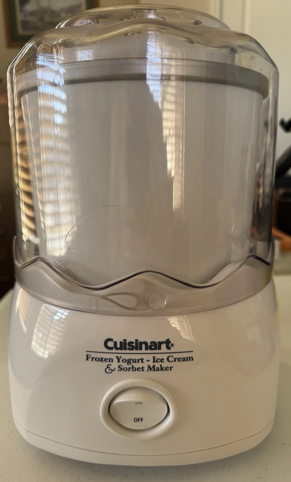 CUISINART FROZEN YOGURT-Electric Ice Cream & Sorber Maker ICE-20 tested
Opens in a new window or tab