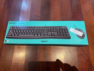 New 4-Pack Logitech K120 USB Keyboard Plug and Play, Full-Size, Spill-Resistant.