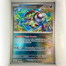 Brute Bonnet 123/182 Scarlet & Violet Paradox Rift Holo English