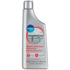 Wpro Stainless Steel Cleaner Cream 250ml Smear Free Appliance Polish 43.96 per litre