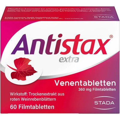 ANTISTAX extra Venentabletten 60 St PZN 00002335