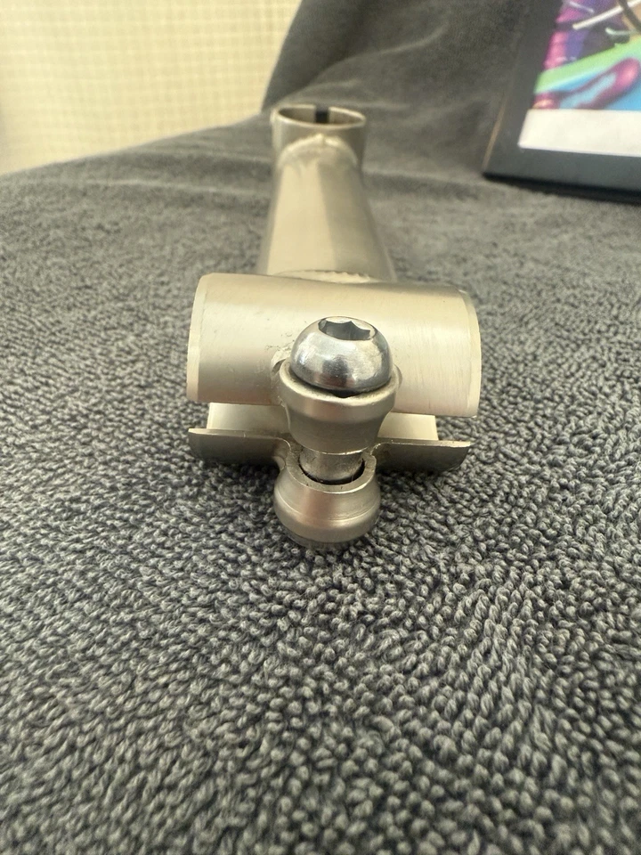 Nuevo de Lote Antiguo 1990 Ritchey Force Lite MTB Vástago 135mm X 25.4mm Gris/Natural Nitto Foto 4 de 4