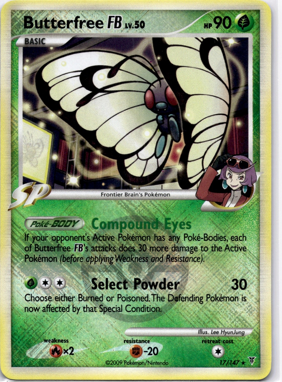 Butterfree FB - 17/147 - Common - Supreme Victors- NM