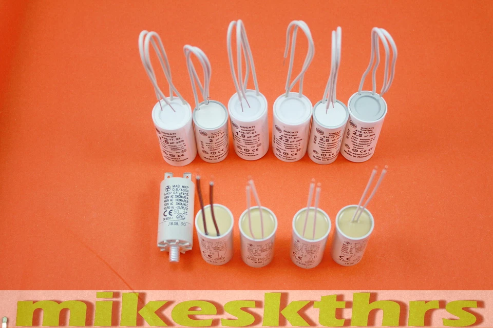 DUCATI USW. HK 0,8 - 7µF uF 450V Motor - Betriebskondensator z.B.Grundfos Wilo Pumpen DHL