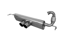 Fox Stainless Steel Sports Exhaust Smart Fortwo Type 453 2014 Onwards 2x80mm Twin Pipe Centre