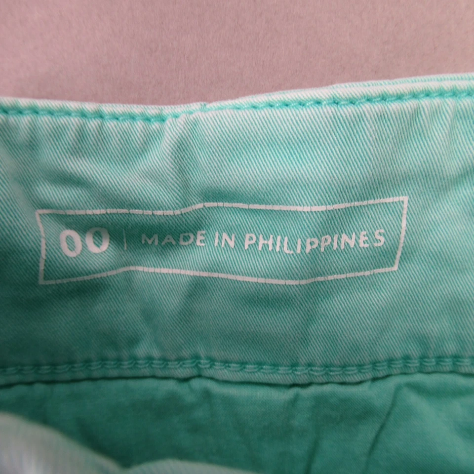 Vineyard Vines Shorts Womens 00 Lightweight Outdoors Chino Green - Image 2 of 4