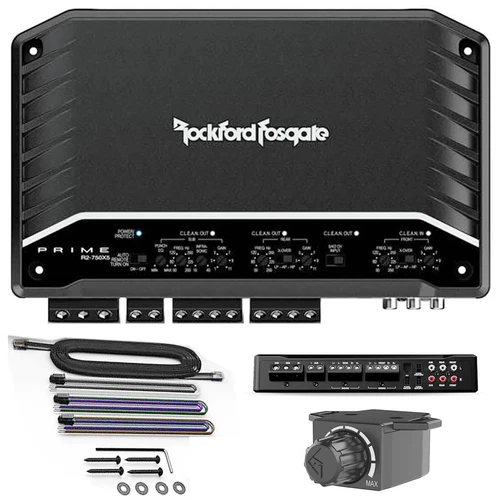 Rockford Fosgate R2-750X5 Prime 750 Watt Full Range 5-Ch Power Amplifier Class D