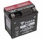 Batteries Yuasa pour motocyclette Peugeot