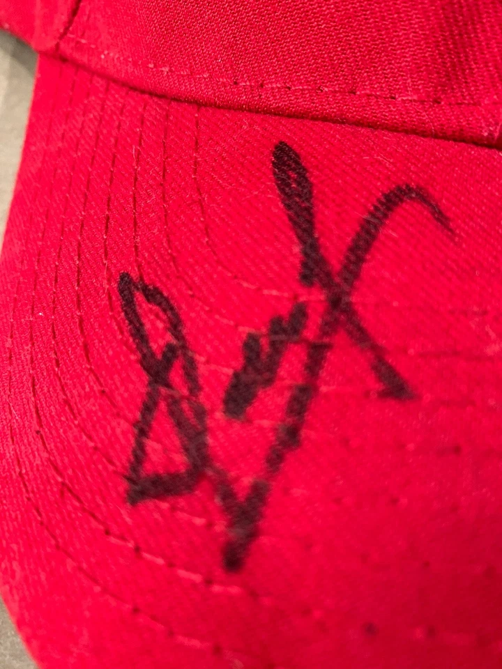 Gorra autógrafa Brad Lidge Philadelphia Phillies nueva Foto 2 de 3