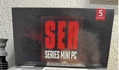 Beelink SER5 (500GB SDD, AMD Ryzen 5 5560U, 2.3GHz, 8GB RAM) Desktop - Black