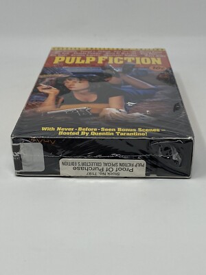 Pulp Fiction (VHS) (Special Collectors Edition) (Sealed) BRAND NEW