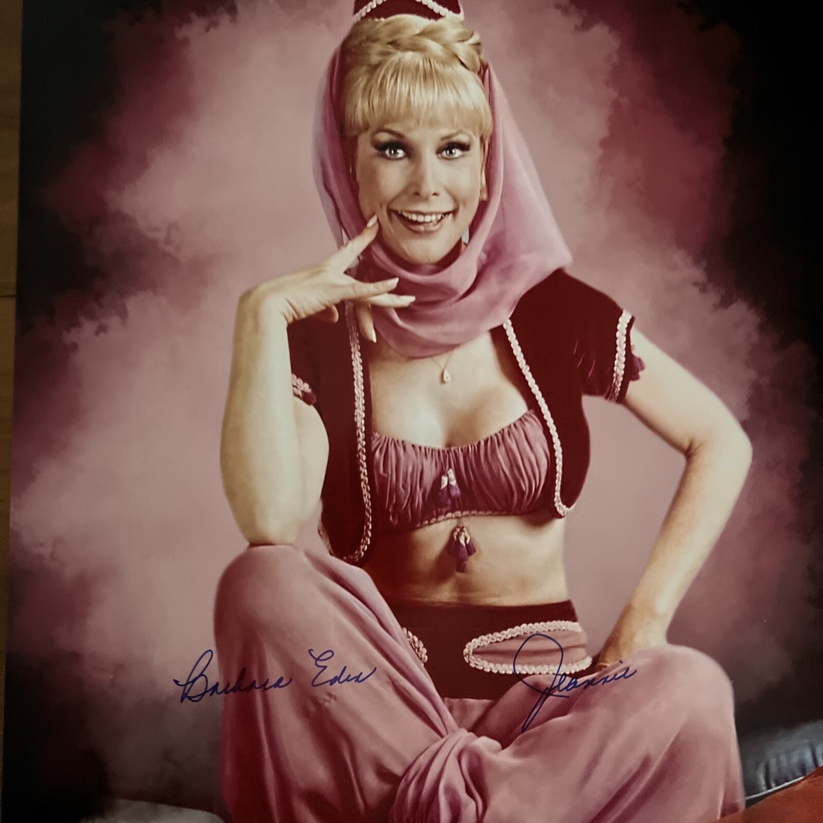 Barbara Eden SIGNED PHOTO Autograph JSA COA I Dream Of Jeannie