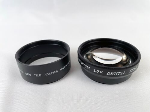 Vision Optics Titanium 2.0 Digital Tele & 0.5 Digital Wide Lens for Nikon 5700 - Picture 3 of 7