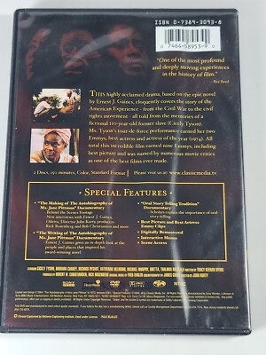 The Autobiography of Miss Jane Pittman (DVD, 1974) Cicely Tyson