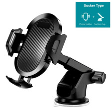 Car Phone Mount Long Arm Suction Cup Sucker Car Phone Holder Stand Mobile Cell S