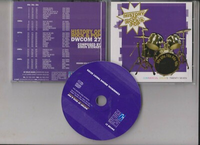 CD - History of Rock & Pop  - commercial breaks twenty seven - dwcom 27 