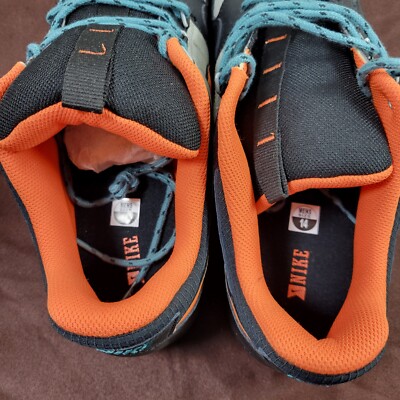 Nike Air Mogan 2 OMS Black Urban Orange Anthracite Mens Sneakers Shoes Size 14 Nike Air Mogan 2 OMS Black Urban Orange Anthracite Mens  main image 4