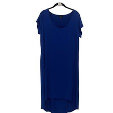 Plus Size, Ellos Knee Length Dress, Scoop Neck, Career Wear, 14/16, Royal Blue