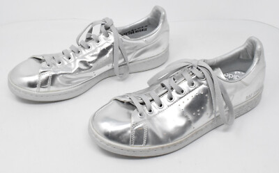 Raf Simons x Stan Smith Silver Metallic Mens Sneakers 11 US