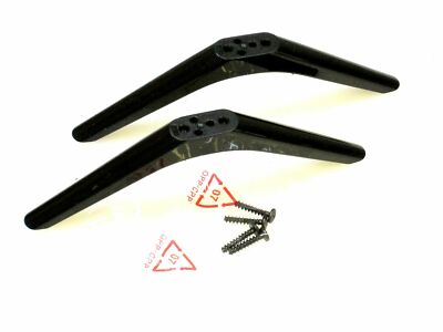 Replacement TV Stand Base Pedestal Legs With Screws - Compatible With TCL 43S421, 43S425, 40S325 TV Models