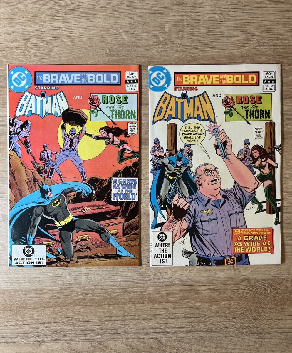 The Brave and the Bold #188-189 Batman with Rose and Thorn vs. Neo