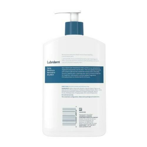 Lubriderm Fragrance-Free, Daily Moisture Lotion, 16 Fl. Oz