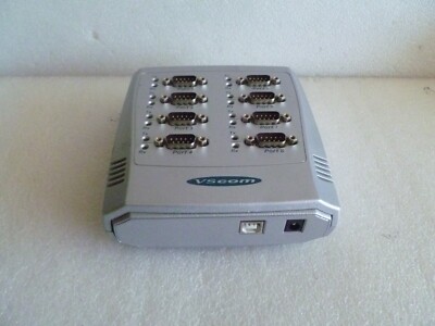 VSCOM SERIAL GEAR USBG-8COM RS-232 ADAPTER 8-PORT