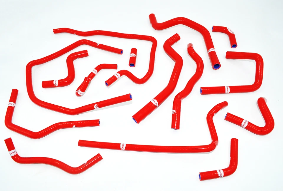 Silicone Heater Hose Kit for Subaru 2001 2002 WRX /Sti 2001-2004 Blob Eye 14pcs+ - Изображение 3 из 4