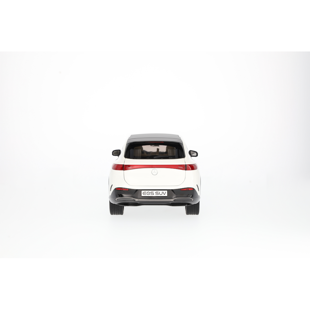 Mercedes-Benz EQS SUV AMG Line X296 Diamond White Bright Diecast