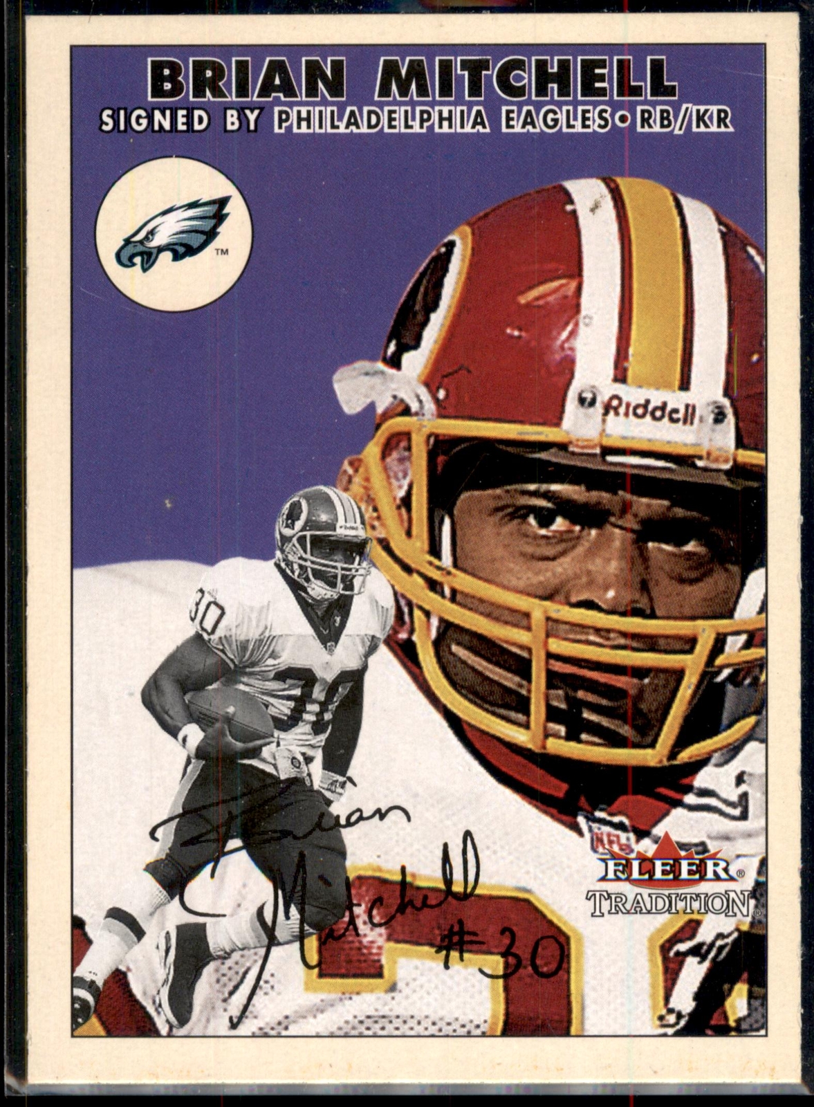 Brian Mitchell #178 2000 Fleer Tradition