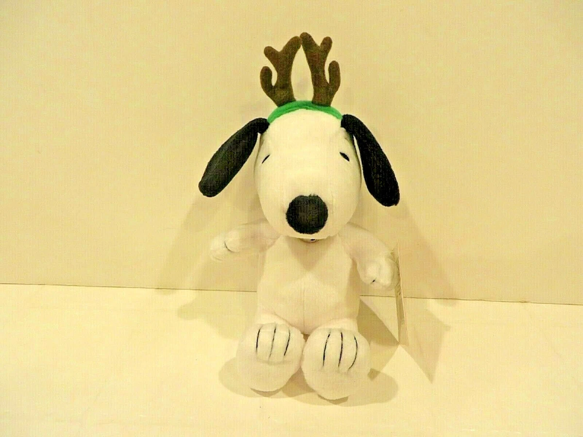 PEANUTS PLUSH SNOOPY AS A REINDEER