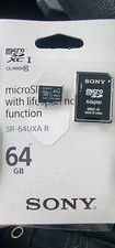  LOT OF 143  Sony SR-64UXA/TR1 64GB micro SD card