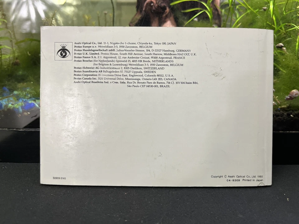 Pentax PZ-20 Operating Manual - Image 2 of 4