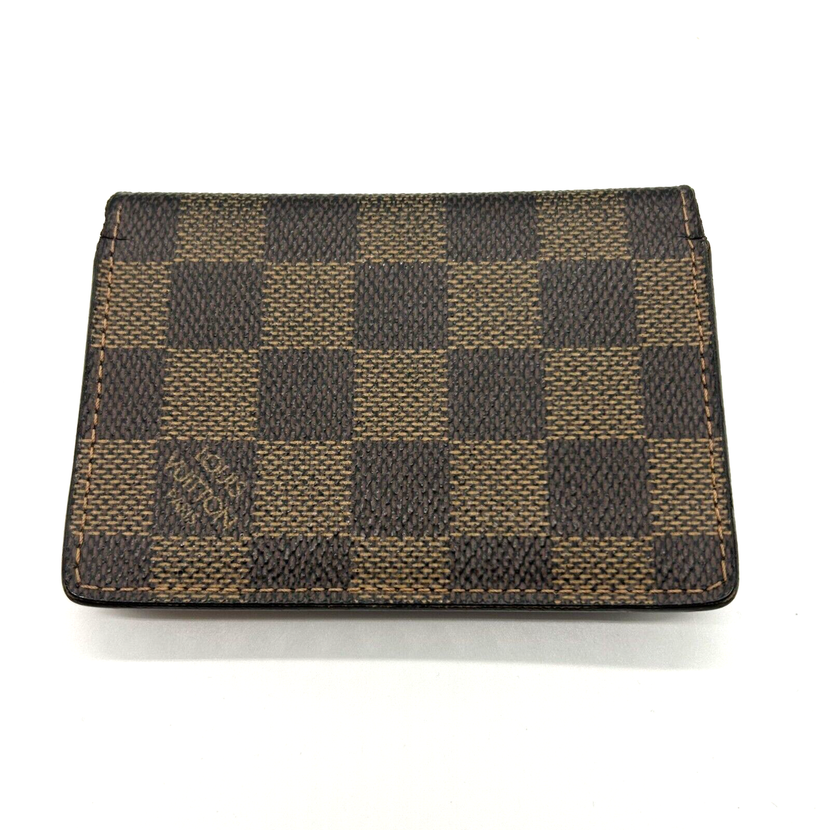 Authentic Louis Vuitton Damier Organizer De Posh Card Case N61721
