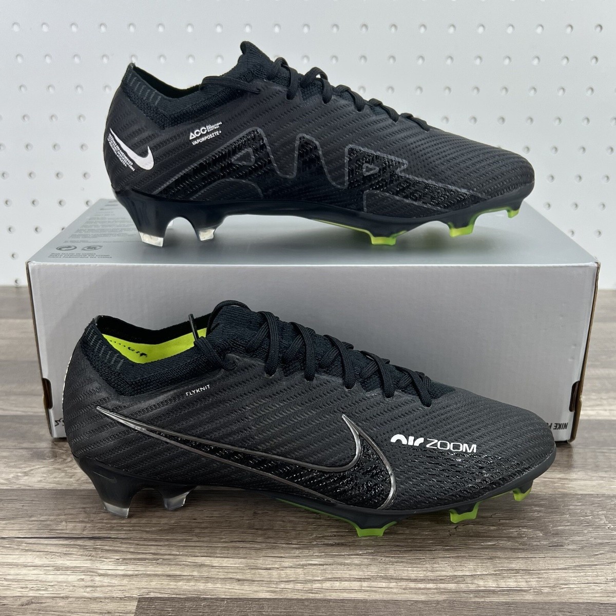 Nike Zoom Mercurial Vapor 15 Elite FG Black Dark DJ4978-001 Nike Zoom Mercurial Vapor 15 Elite FG Black Dark DJ4978-001