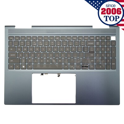 New Palmrest Case For Dell Inspiron 16Plus 7610 3060 GPU Backlit Keyboard 0YRKJM