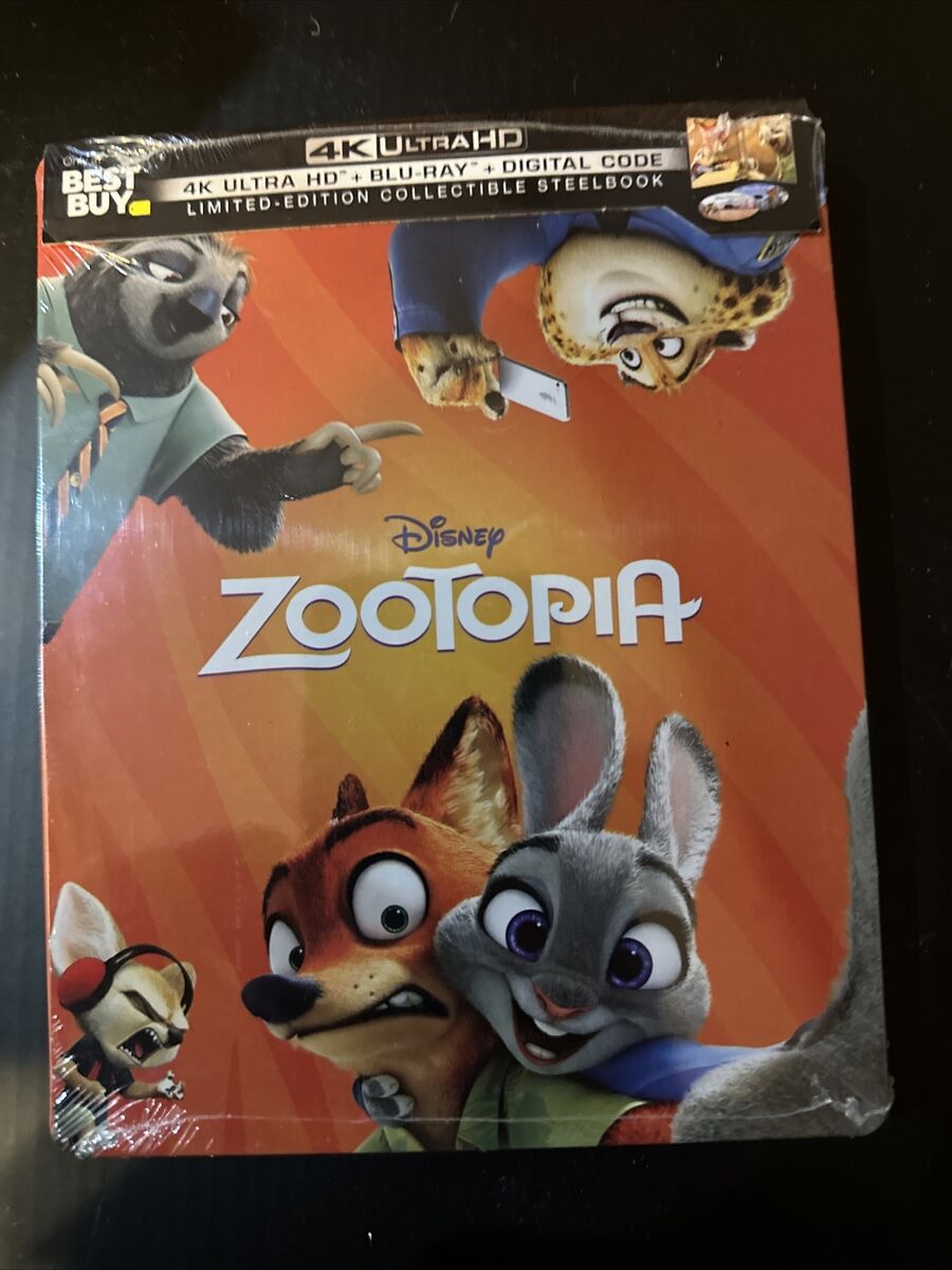 Zootopia [Includes Digital Copy] [4K Ultra HD Blu-ray/Blu-ray] [2016] -  Best Buy