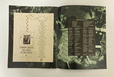 Eagles 1985 ワールドツアー ブックレット Eagles 1985 ワールドツアー