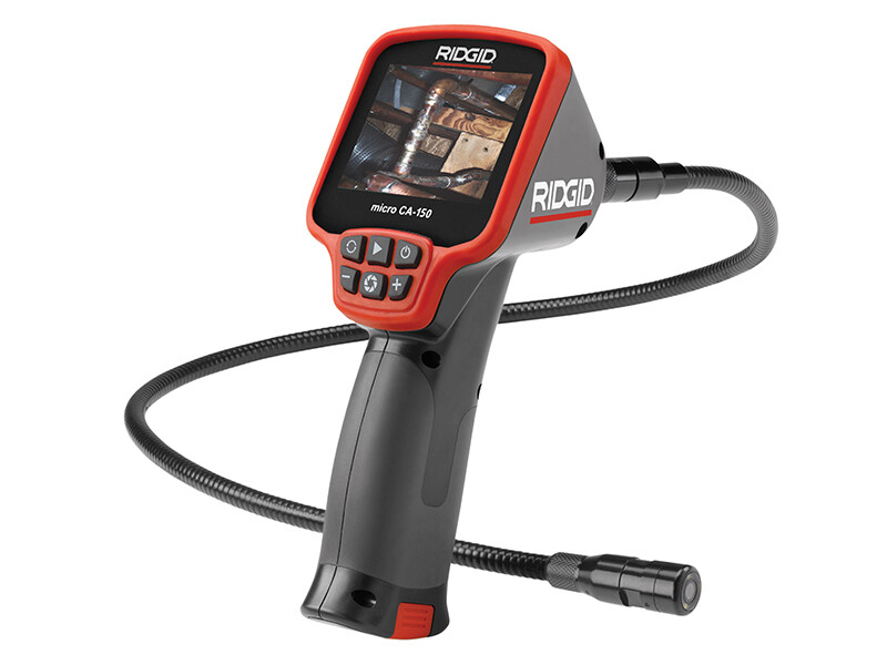 RIDGID CA-150 Micro Sonda a Serpentina Portatile Fotocamera Ispezioni 36848