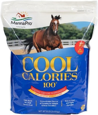 Manna Pro Cool Calories 100 | Equine Dry Fat Supplement for Healthy Weight... 