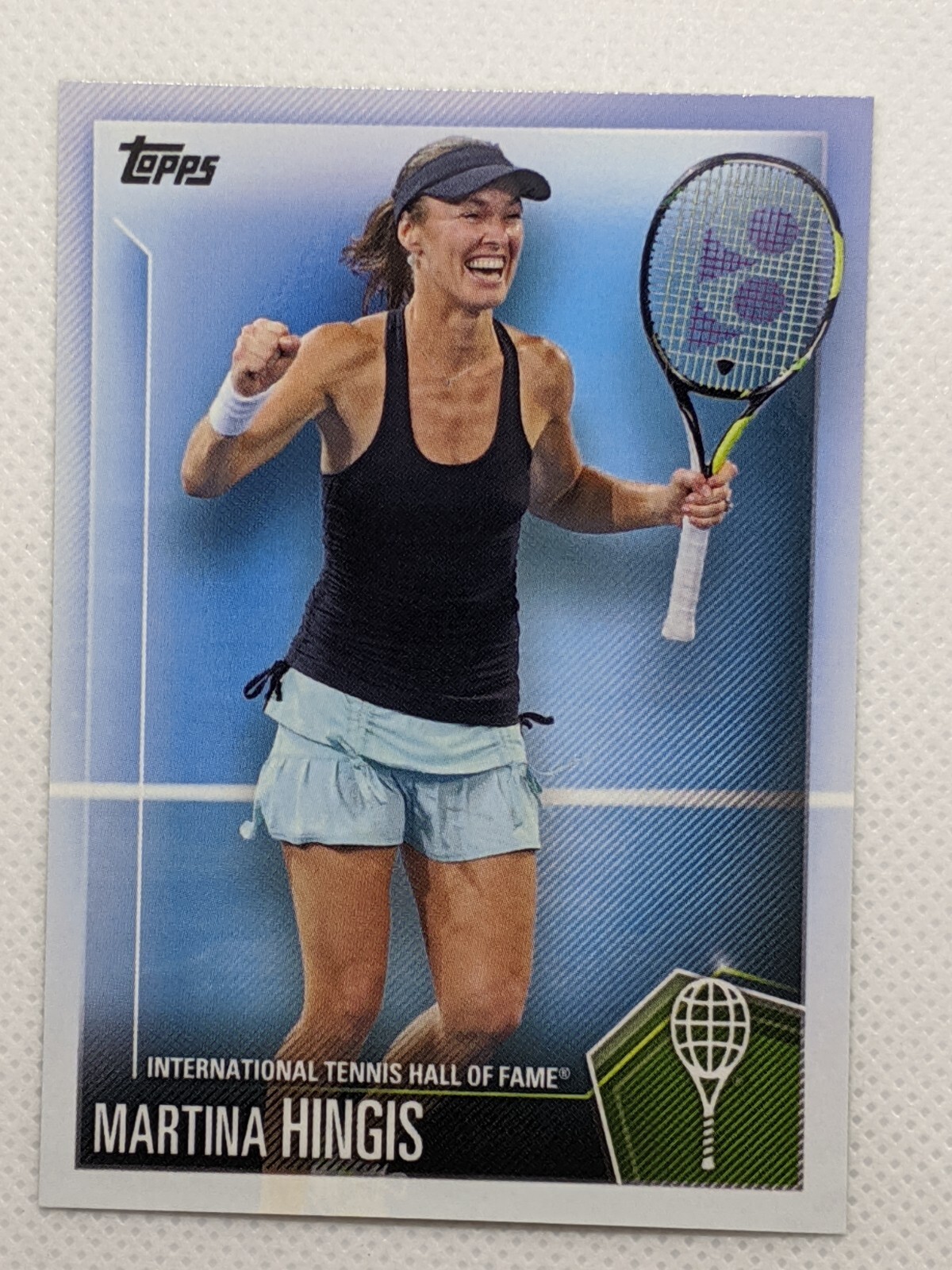 2019 Topps International Tennis Trading Card Martina Hingis No. 8